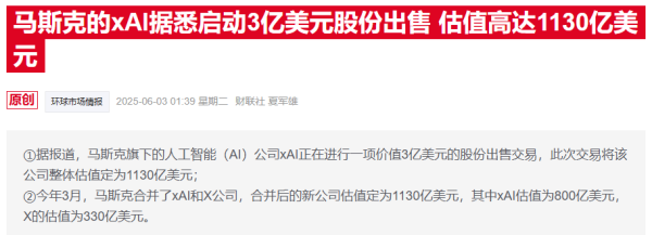 配资app排行 马斯克与特朗普闹掰后 xAI据称照样狂吸93亿融资